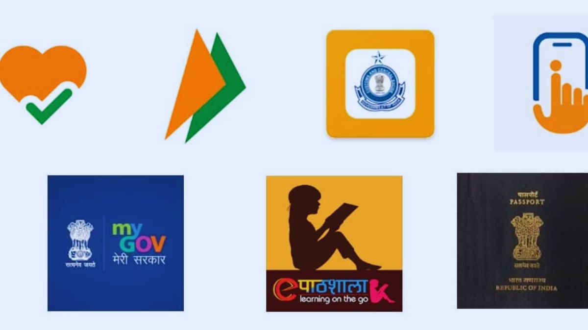 Government Apps, UMANG, DIGIYATRA, DIGILOCKER, BHIM, IRCTC, RBI RETAIL, mPARIVAHAN