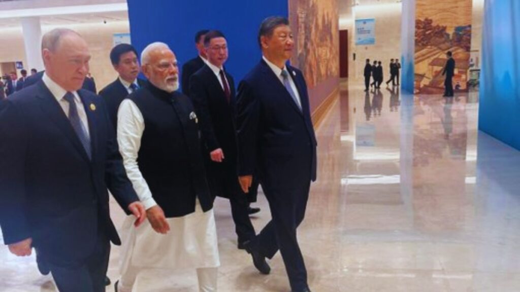 India, Narendra Modi, Xi Jinping, Vladimir Putin, SCO, Donald Trump