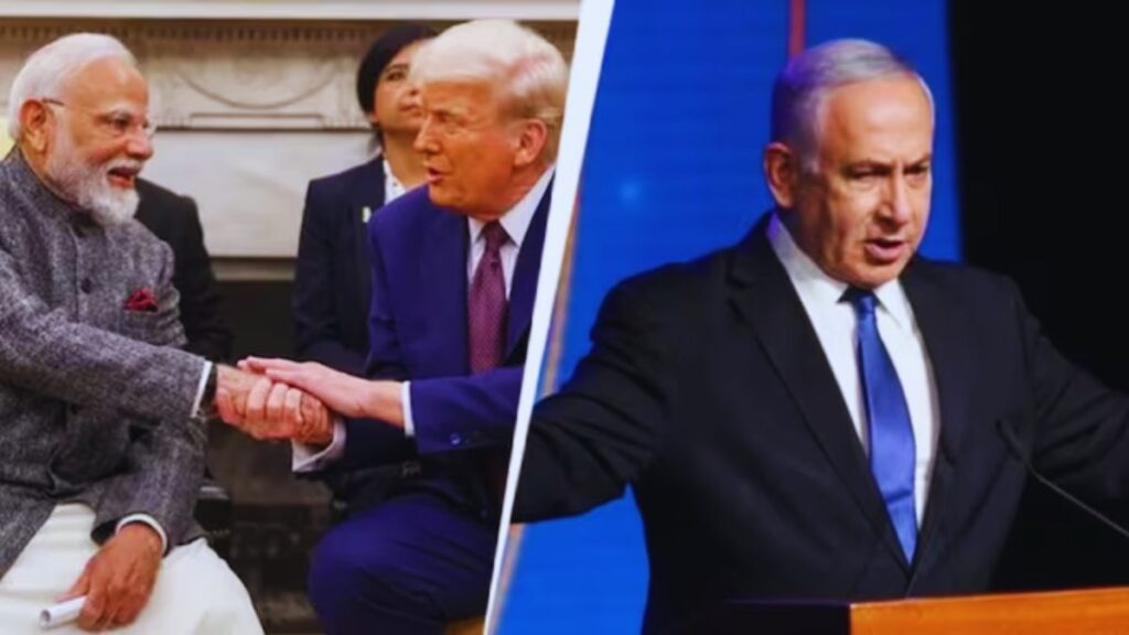 Narendra Modi, Donald Trump, Hamas, Gaza, Israel, Benjamin Netanyahu