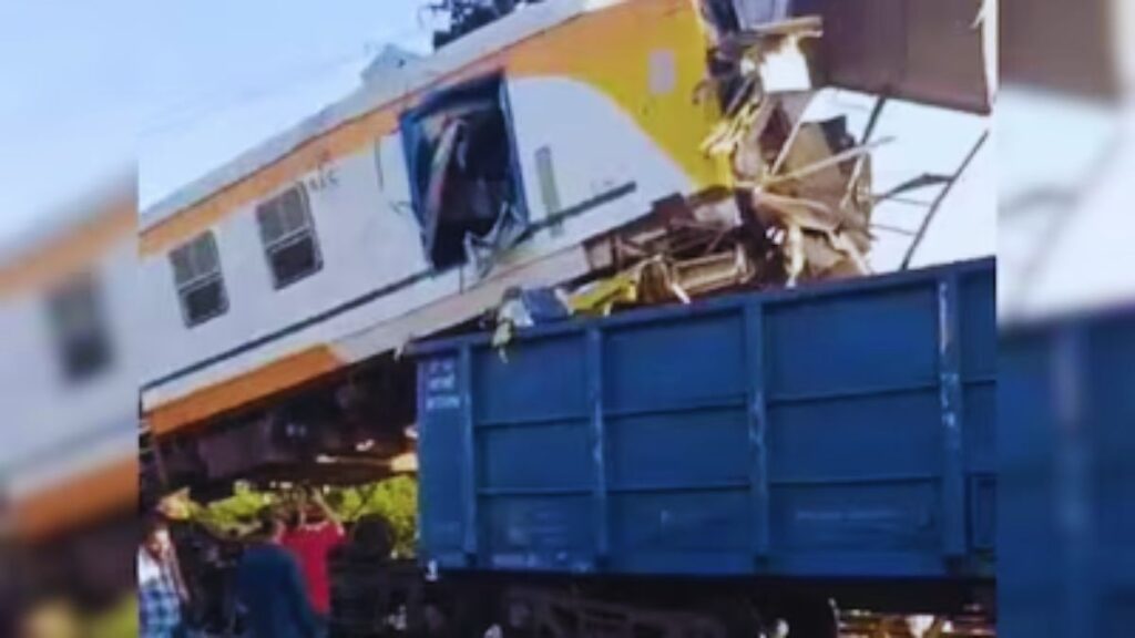 Bilaspur train accident, Chhattisgarh train collision, MEMU train crash, Bilaspur railway news, Indian Railways accident, train overshoots red signal