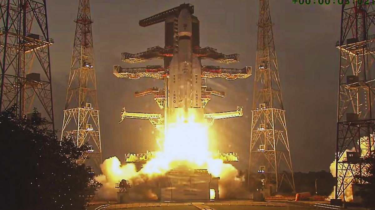 ISRO GSAT-7R launch, LVM3 rocket, GSAT-7R satellite, Indian Navy communication satellite, ISRO news, Gaganyaan mission, India space achievements, Sriharikota launch, ISRO heavy lift rocket, Aatmanirbhar Bharat space program