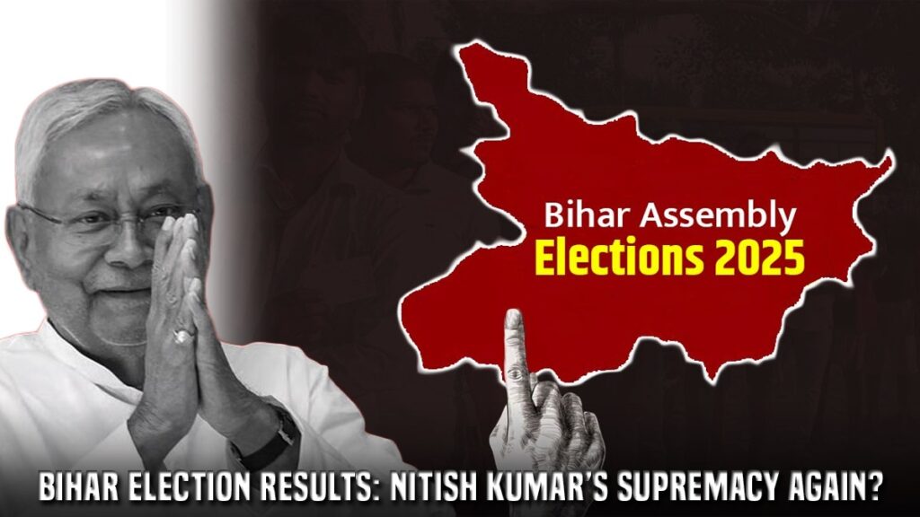 Bihar elections 2025, Bihar assembly exit poll results, NDA victory prediction, Nitish Kumar, Tejashwi Yadav, Prashant Kishor, Jan Suraaj Party, Bihar voter turnout, Bihar women voters, Mahagathbandhan, Bihar election results date, Bihar counting day, Bihar development, Bihar FDI, Bihar politics.