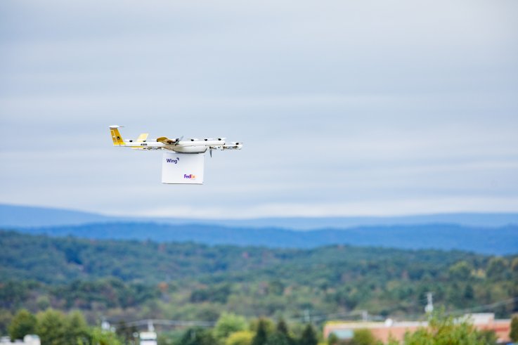 Wing from Alphabet Has Launched the First Commercial Drone Delivery Flight