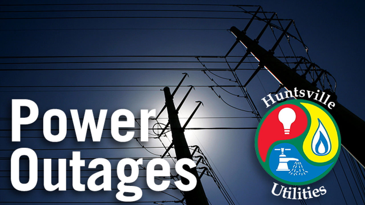 power outages across huntsvill
