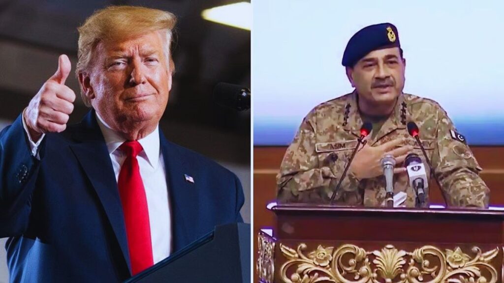 Donald Trump, Narendra Modi, Asim Munir