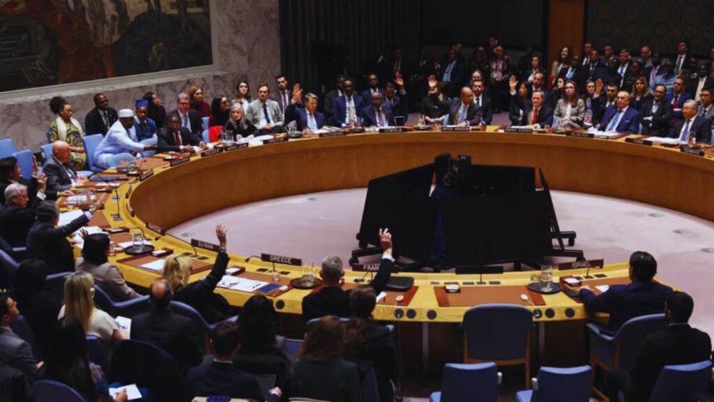 UN Security Council Gaza resolution, US-drafted Gaza plan, Board of Peace Gaza, International Stabilization Force Gaza, Gaza truce reconstruction, Palestinian statehood pathway, Gaza demilitarization plan, Trump Gaza peace plan, UN Gaza transitional authority, Gaza reconstruction strategy, Israel Hamas disarmament, Palestinian Authority reform program